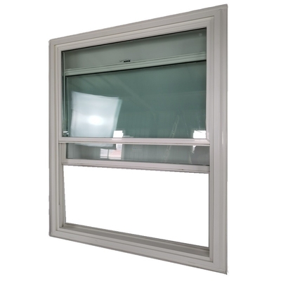 플라스틱 스크린 망 UPVC 프로필 프레임 디자인 접는 듀얼 헝거 윈도우 수명
