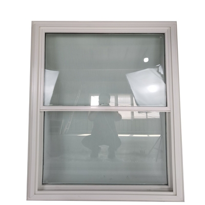 플라스틱 스크린 망 UPVC 프로필 프레임 디자인 접는 듀얼 헝거 윈도우 수명